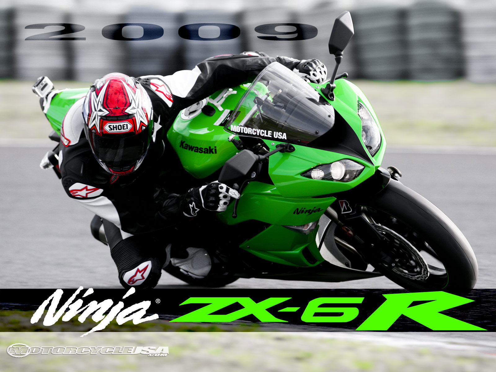 2009款川崎Ninja ZX-6R摩托车图片1