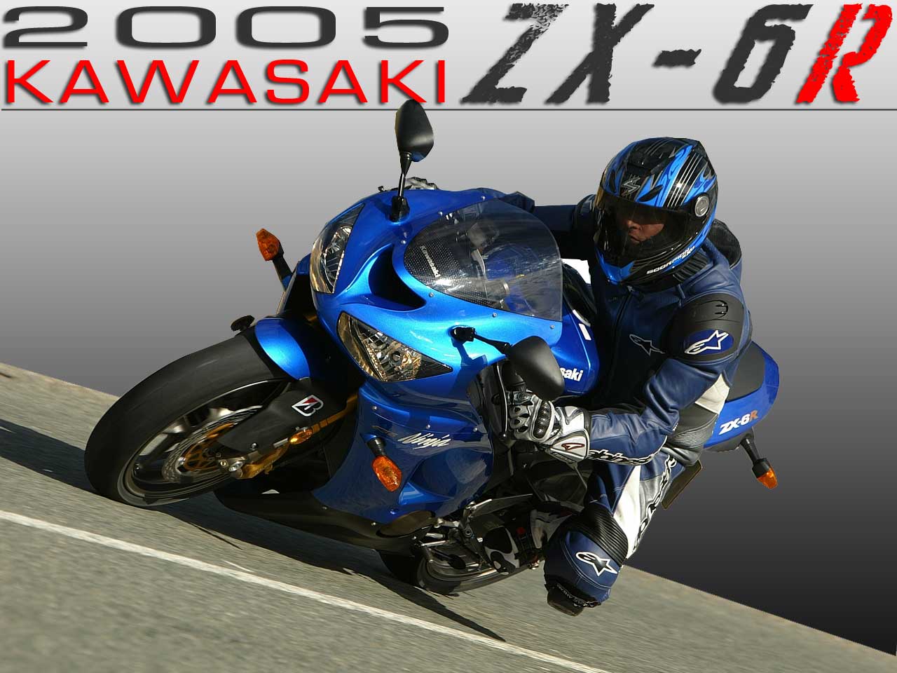 2005款川崎Ninja ZX-6R摩托车图片1
