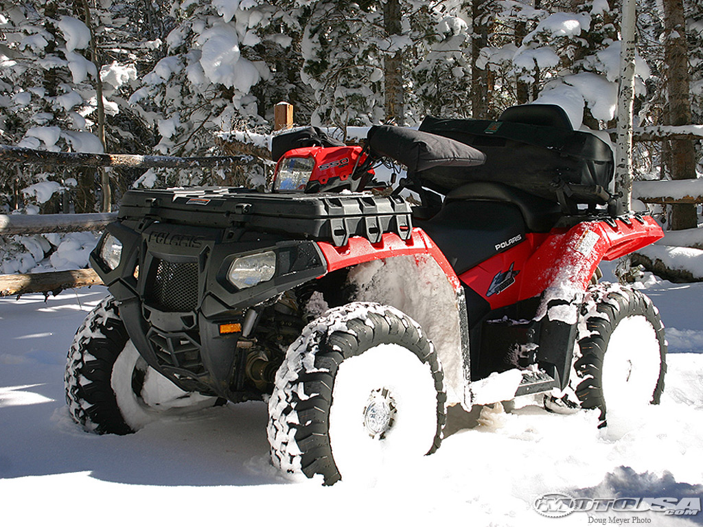 2010款北极星Sportsman 550 Touring EPS摩托车图片1