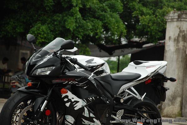 09年 HONDA 白黑迷你版花 CBR600RR F5 图片 0