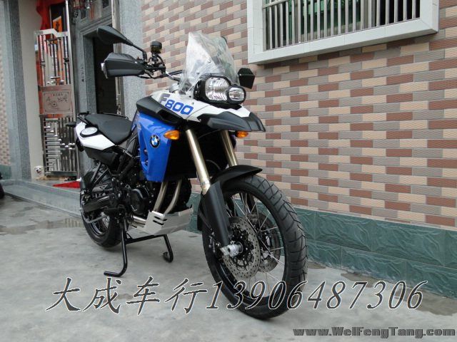 2012年2012年全新BMW越野拉力车新款白蓝版画特别版F800GS F800GS图片 3