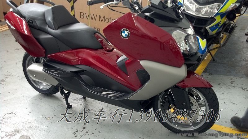 【全新宝马踏板】2012年全新宝马豪华绵羊黑色C600 Sport 红色C 650 GT到港 图片 1