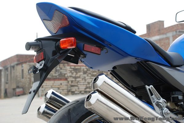 06年 Kawasaki  蓝色街头王者风欲 Z1000 蓝黑 Z1000图片 2