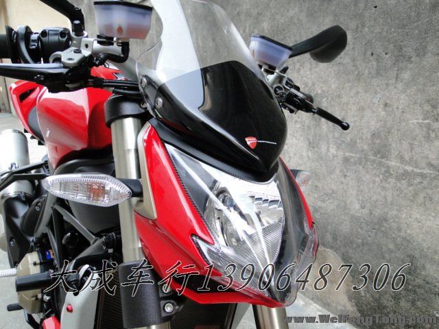 【二手杜卡迪街车】09年杜卡迪暴力街车红色Ducati StreetFighter 1100 街霸 Monster 1100图片 1