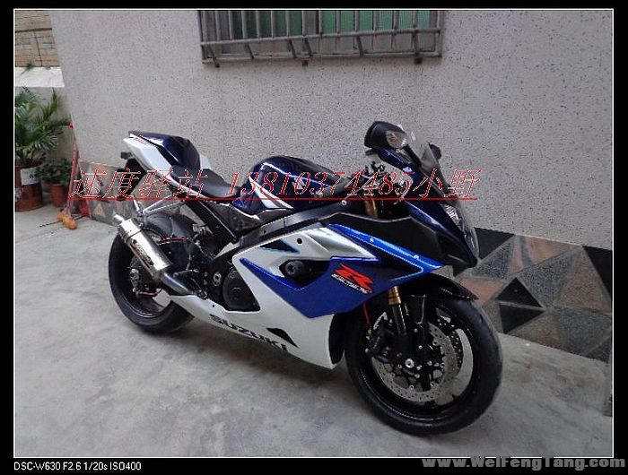 06年铃木 K6 GSX-R1000！白蓝经典配色 图片 0