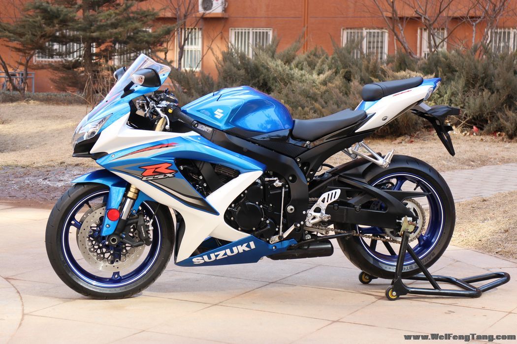 2008年铃木GSX-600R摩托车 蓝色 GSX-R600图片 1