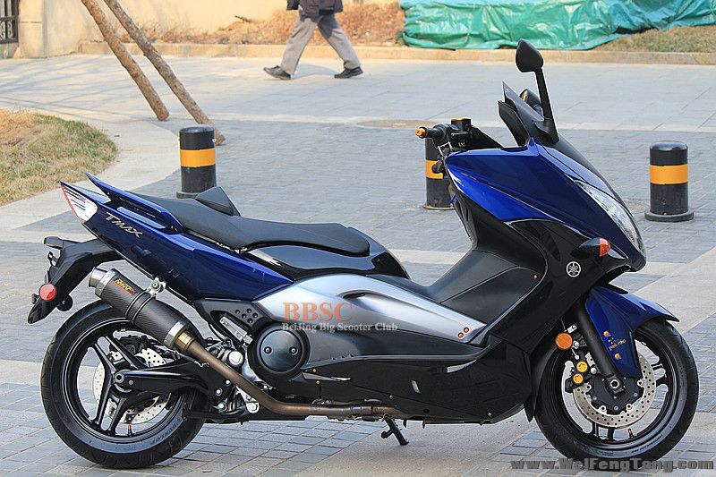 新到蓝色 2009年雅马哈 TMAX  500 成色新 图片 0