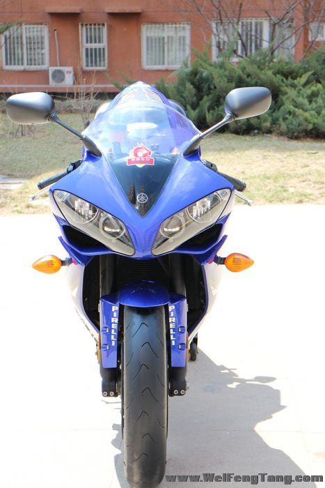 2007年雅马哈YZF-R1 蓝色 改装红黑皮坐成色新 图片 0