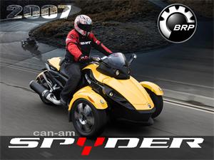 庞巴迪Spyder摩托车2008图片