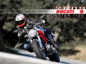 2009款杜卡迪Monster 1100摩托车