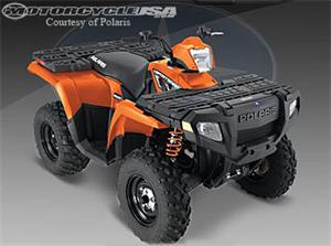 2010款北极星Sportsman 500 H.O. Orange Madness LE