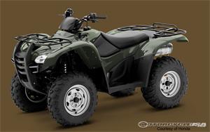 2010款本田FourTrax Rancher 420 AT摩托车